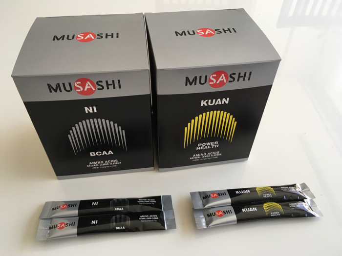 MUSASHI NI（ムサシ ニー）とMUSASHI KUAN（ムサシ クアン） 専門会社のアミノ酸サプリメントが凄く効いたのでまとめ買い