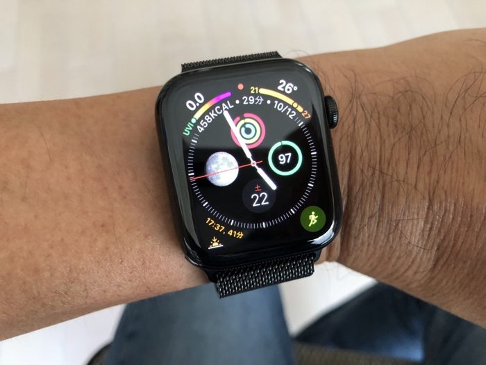 Apple watch series4 ブラックステンレス アップルウォッチ